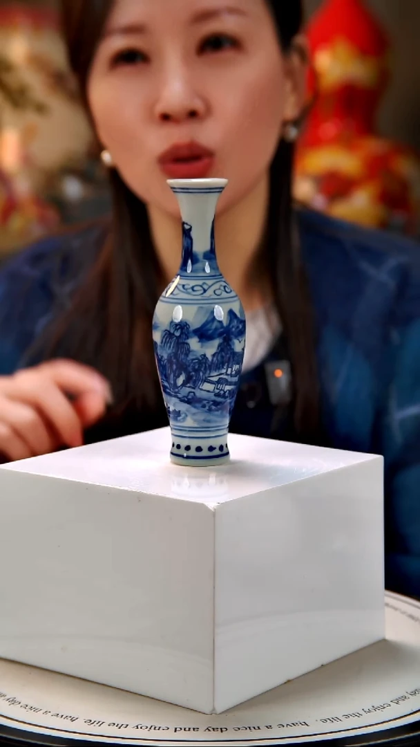 摆件陶景德镇手绘陶瓷6