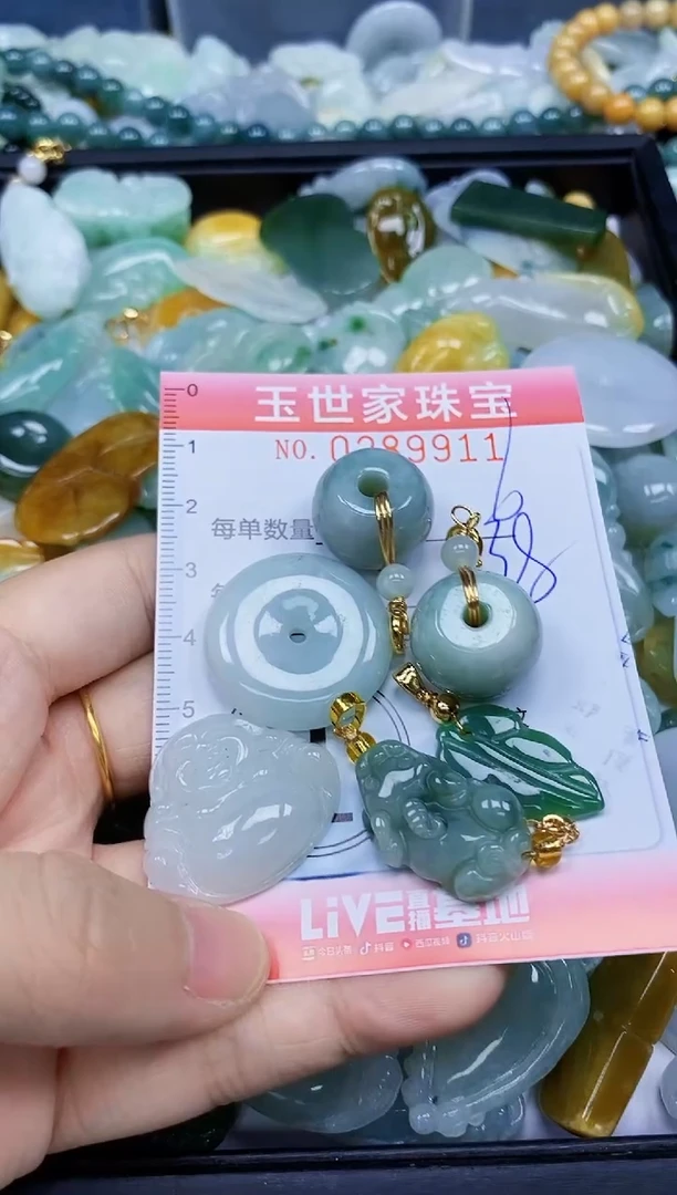 翡翠未镶嵌颈饰闪购0289911多样性发其一