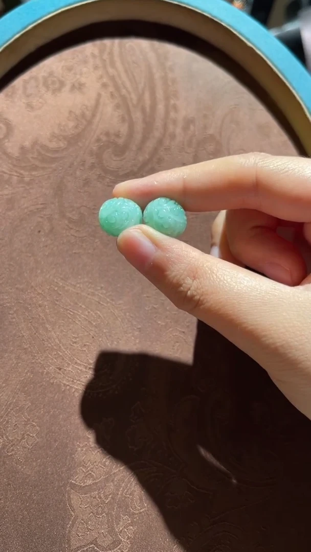 未镶嵌挂件翡翠红翡绿翠