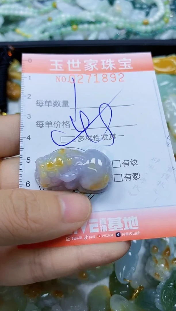 翡翠未镶嵌颈饰闪购0271892多样性发其一