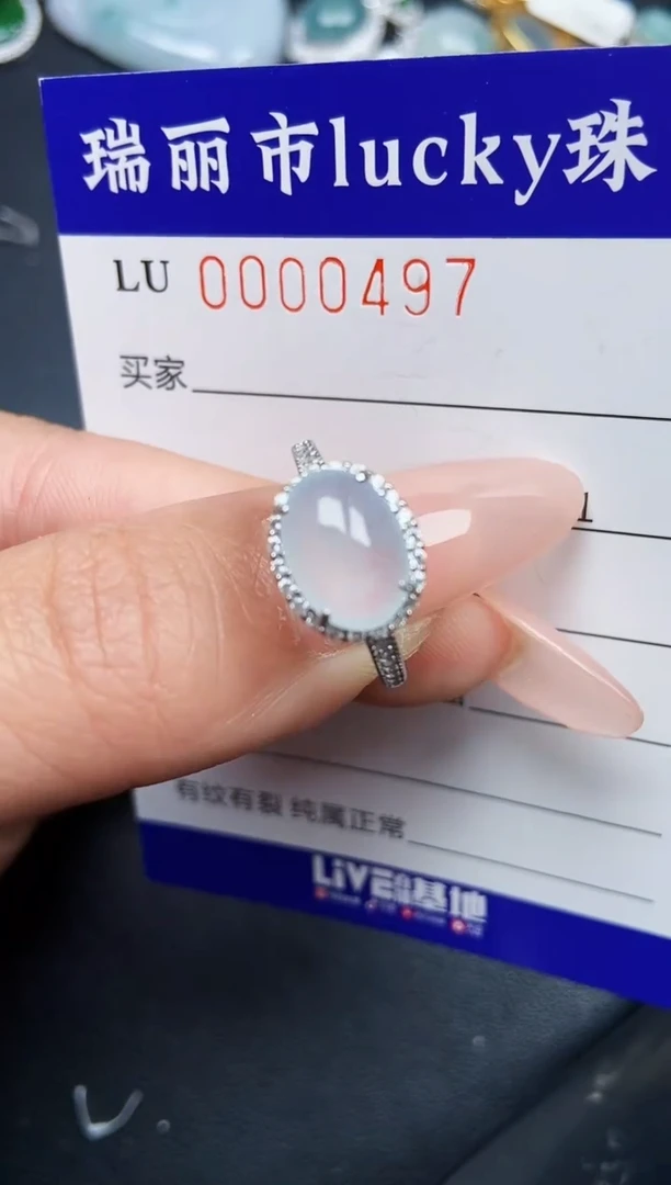 【闪购商品】翡翠颈饰银S925镶嵌0497