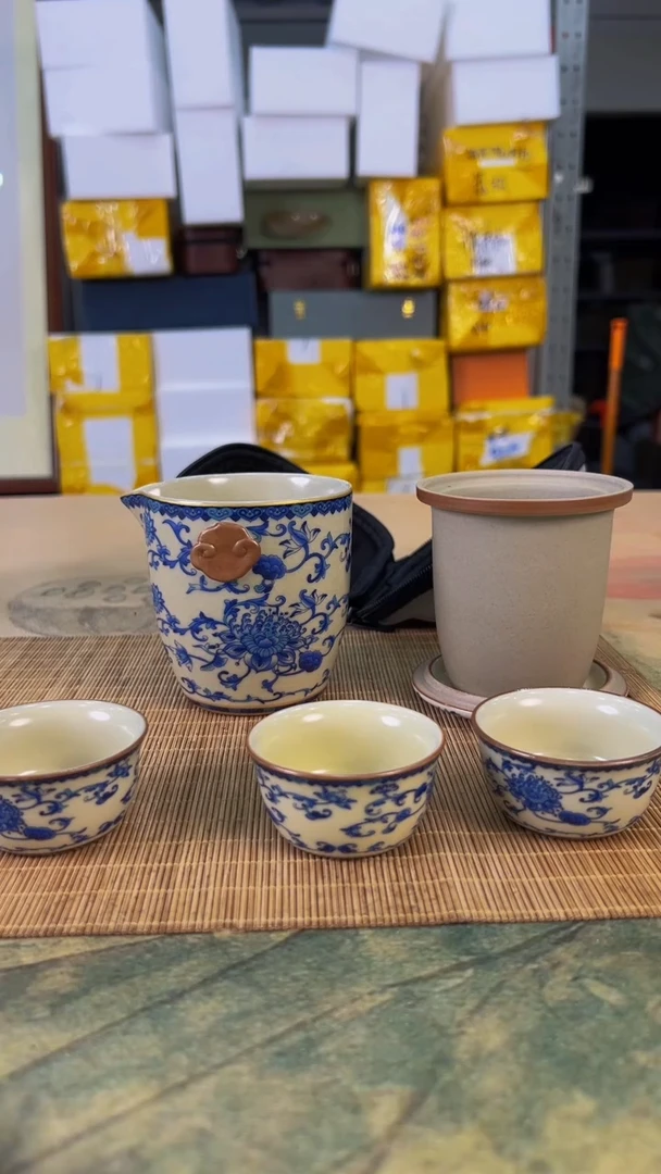 【闪购商品】快客旅行茶器陶瓷陶瓷
