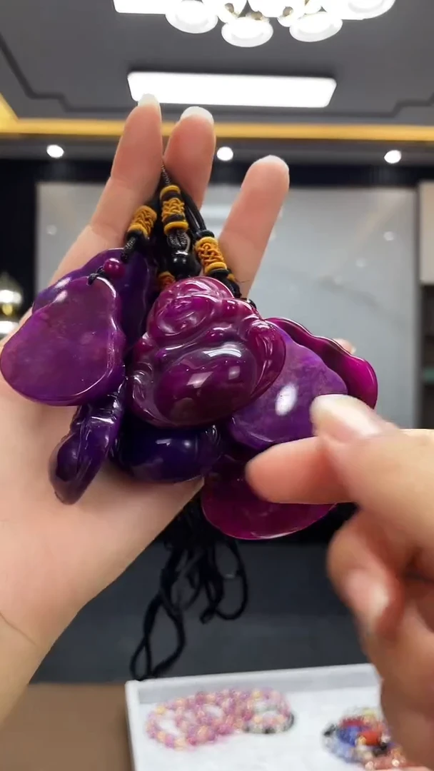 玛瑙/玉髓吊坠未镶嵌多样性发货任意一件