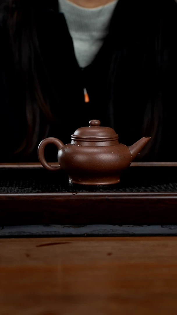 茶壶紫砂琥**砂230cc黄龙山原矿百年老紫泥仿清水平6