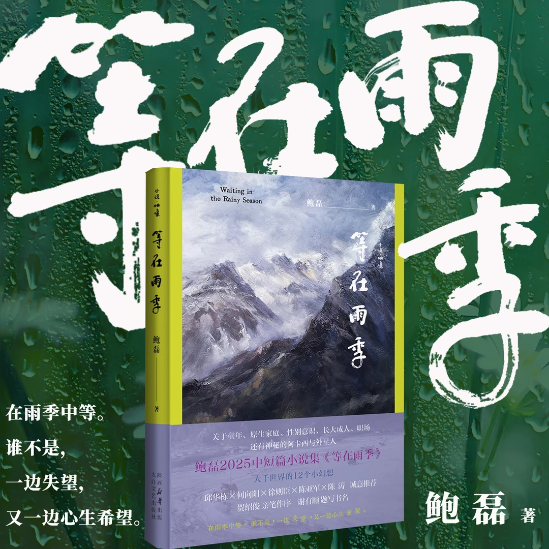 等在雨季 鲍磊著：2025年全新中短篇小说集