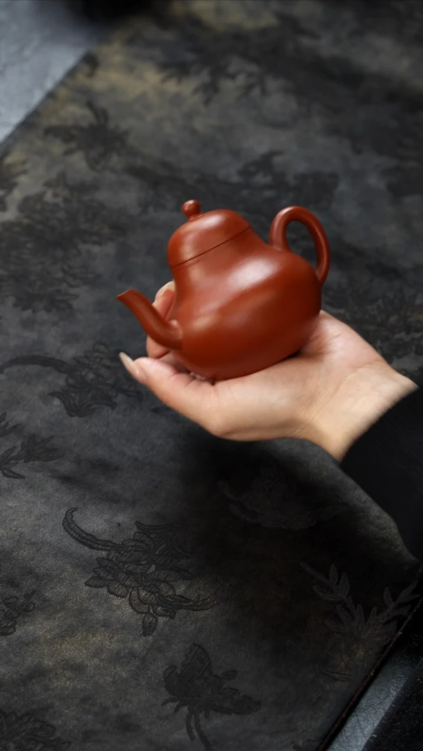 茶壶紫砂思婷朱泥140cc