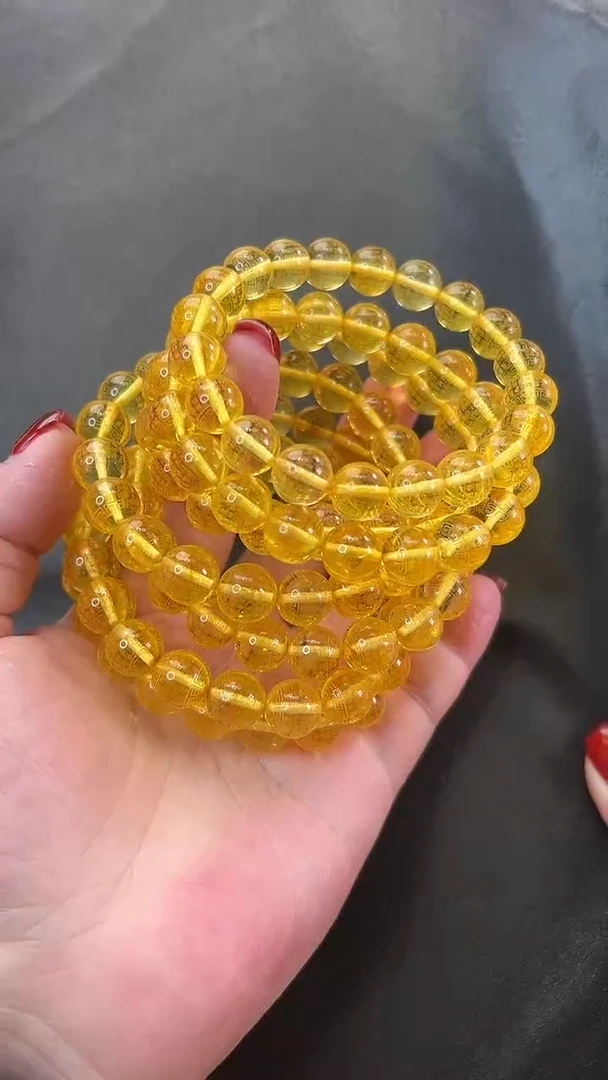 未镶嵌颈饰琥珀项链