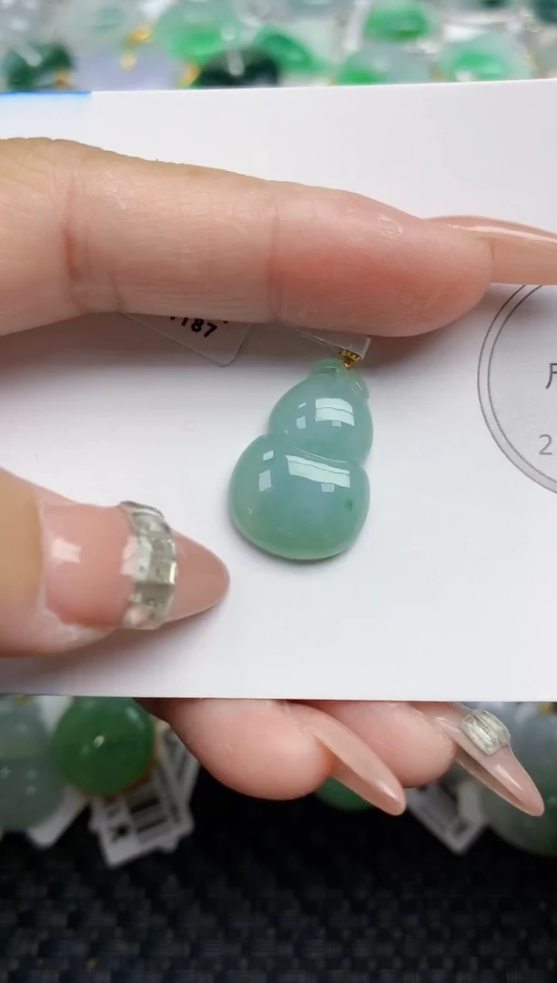 颈饰未镶嵌翡翠天然缅甸A货翡翠百元以上9元证书费自理