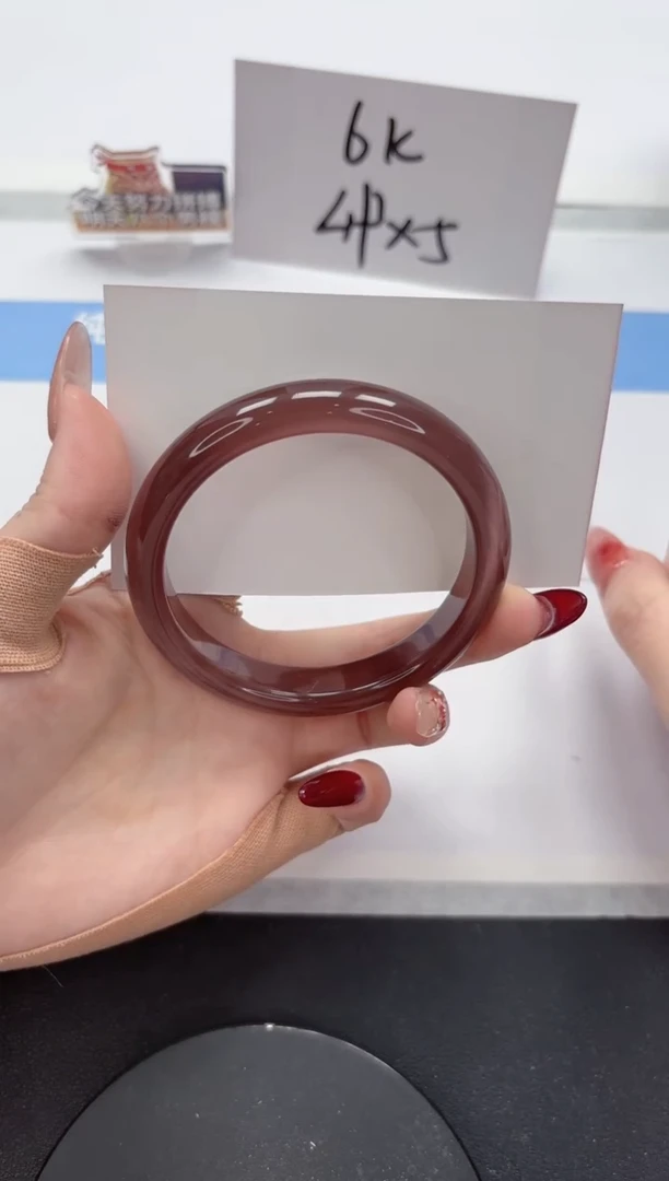 【闪购商品】石英质玉手镯未镶嵌A259-60.8