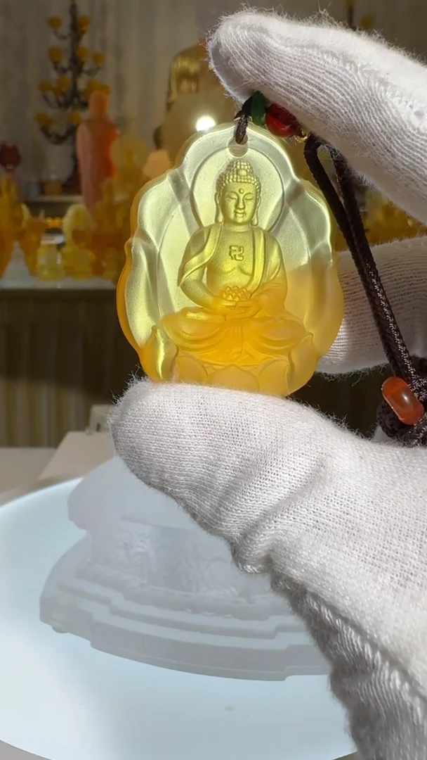 手工艺品琉璃匠门琉璃阿弥挂件