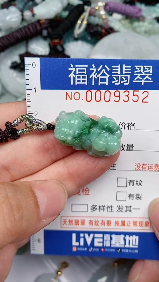 翡翠未镶嵌颈饰...0009352