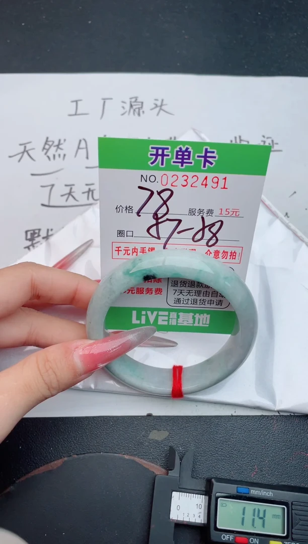 未镶嵌手镯翡翠91