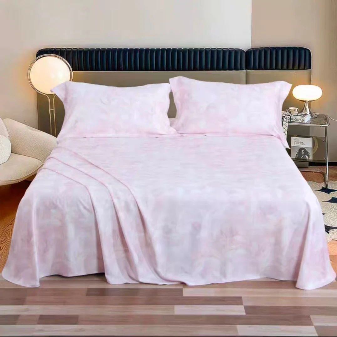 【重磅竹纤维软凉席直角床单】凉爽不沾身 机洗 尺寸±5cm