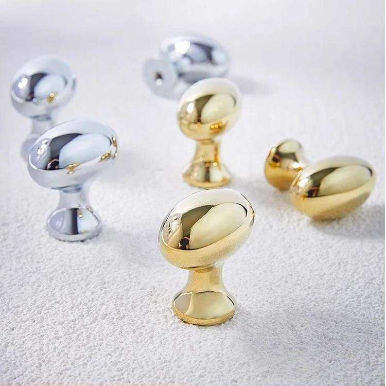 宝珀金色柜门拉手北欧现代简约轻奢银色橱柜酒柜鞋柜抽屉个性把手