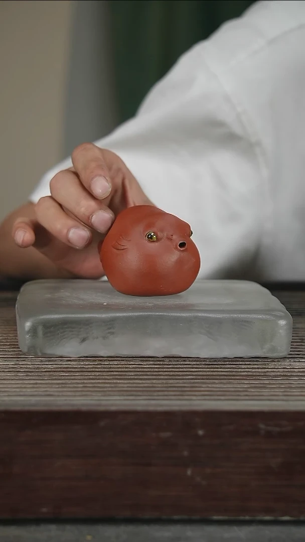 茶壶紫砂福利款，茶宠