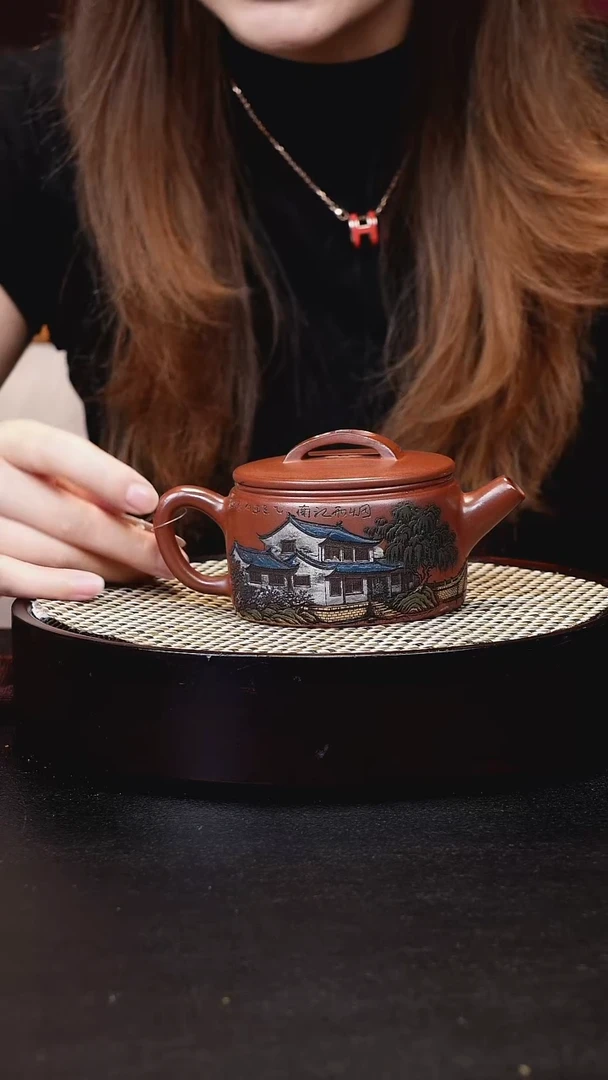 茶壶紫砂宜兴茶壶h00903