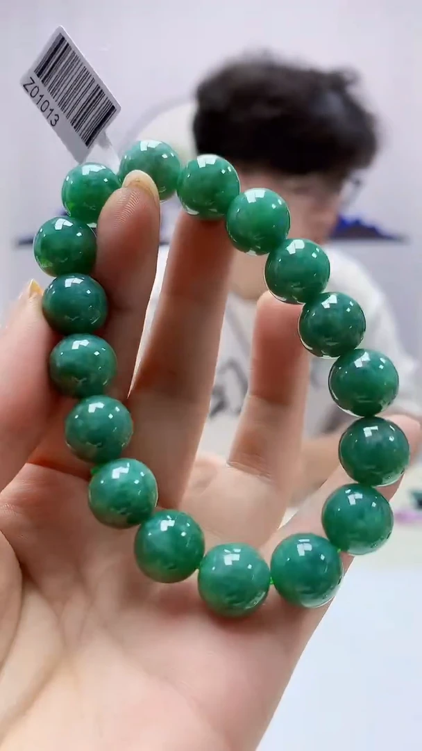 定制翡翠未镶嵌4688ms-毛货手串102