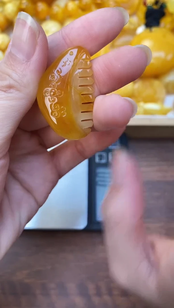 裸石琥珀未镶嵌天然琥珀蜜蜡