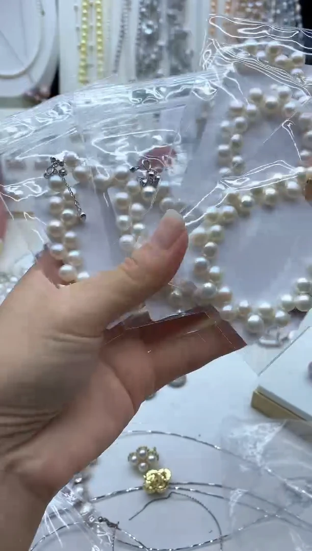 淡水珍珠手链银S925镶嵌多样性发其一