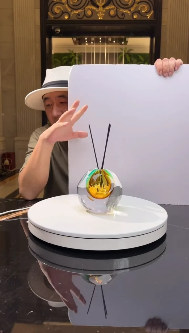 【闪购商品】摆件AJ05572艺术琉璃香薰瓶