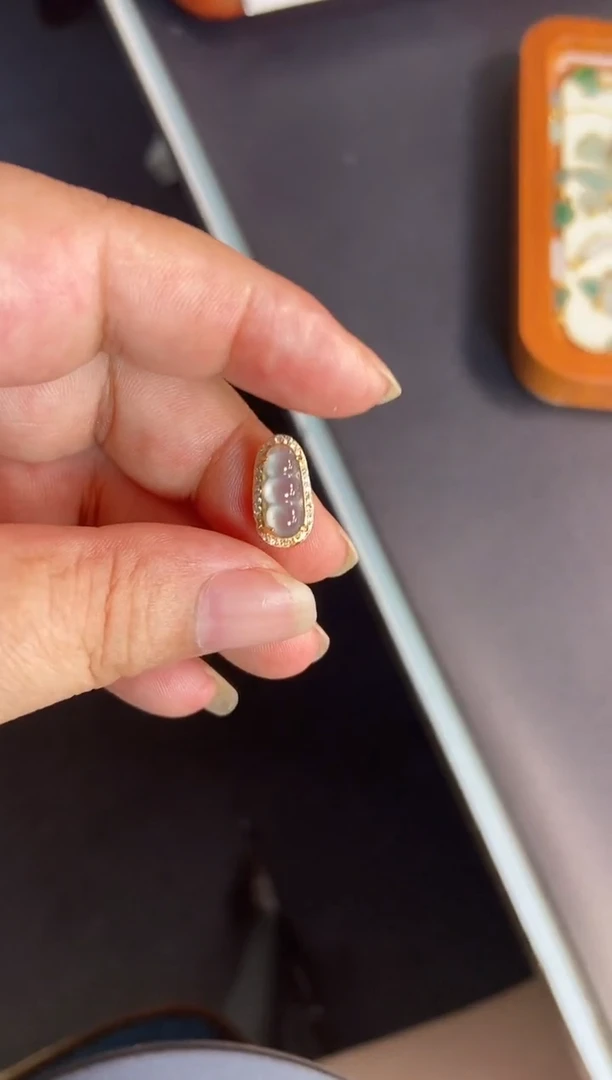 吊坠(不含链)银S925镶嵌翡翠1