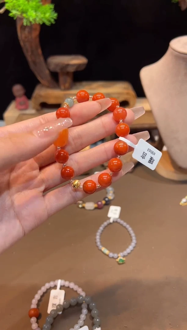 手饰玛瑙未镶嵌手饰@@H3063