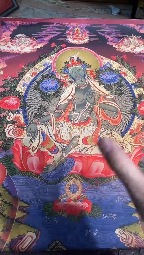 卷轴画路路的唐卡tk160