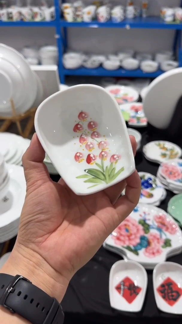 其他景德镇高温瓷（簸箕茶折）