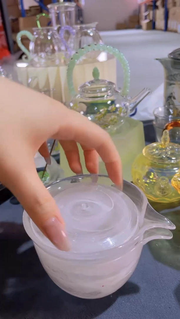 玻璃手工艺品水晶旅行套白色啊