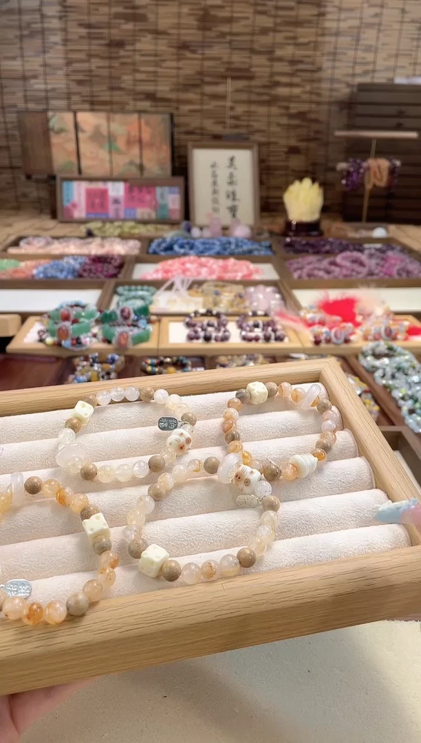 水晶手串合金CB2562