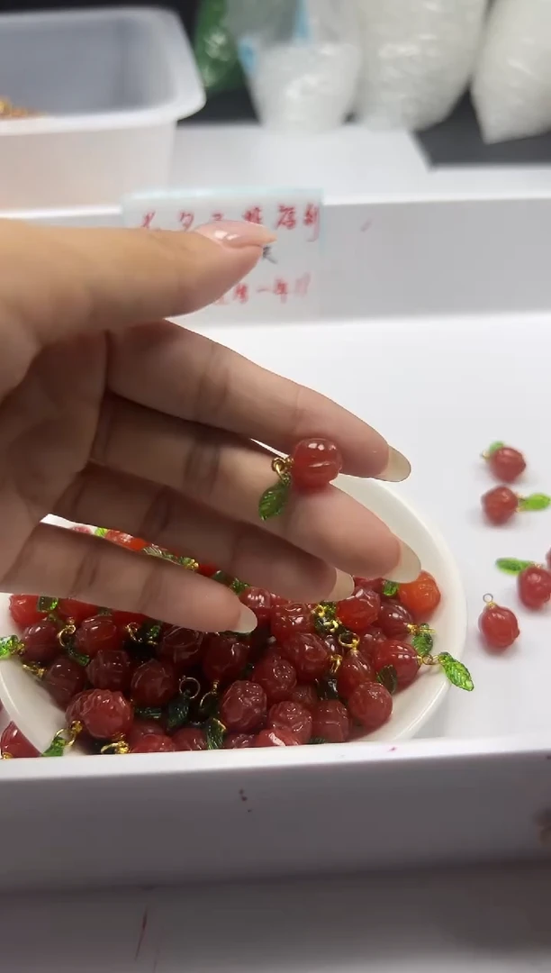 银S800镶嵌颈饰玛瑙/玉髓x355盐源玫瑰*1颗