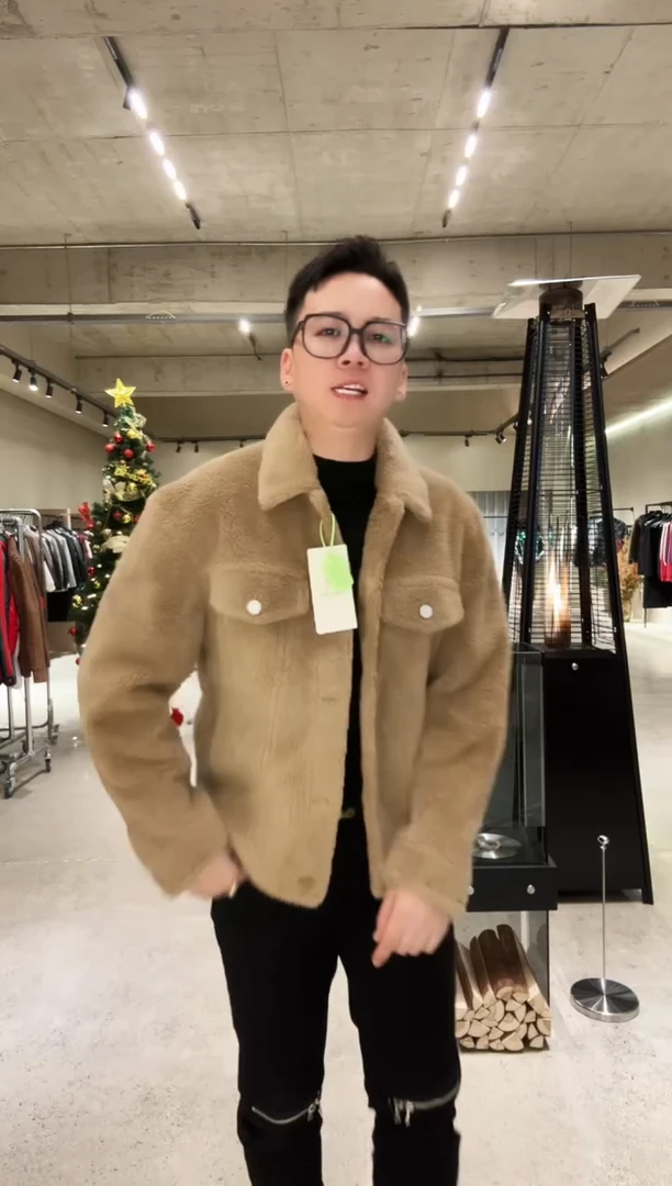 52码（140-155斤）男士羊毛夹克