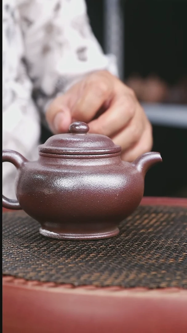 茶壶紫砂19号柴烧大亨掇只310CC
