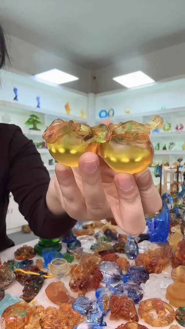 手工艺品琉璃柿子