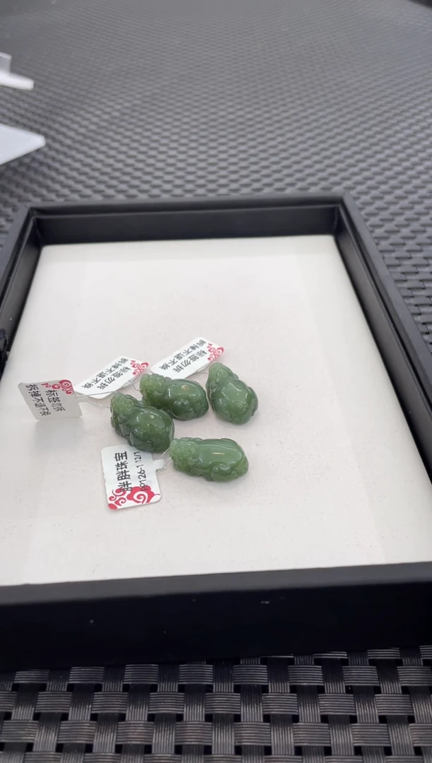 颈饰未镶嵌和田玉貔貅（多样性发一件）PP126-1