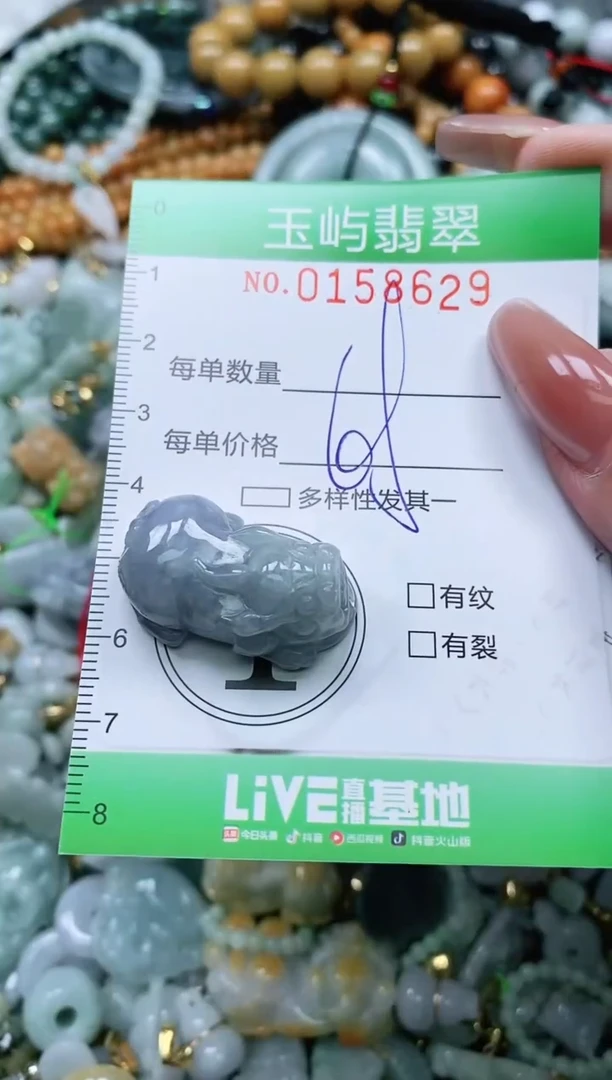 翡翠未镶嵌颈饰闪购0158629