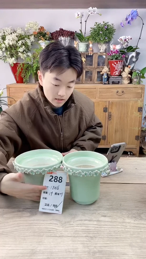 小玩子花盆直播编号288