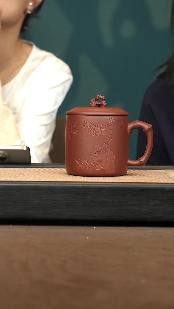 茶壶紫砂【太湖石盖杯】