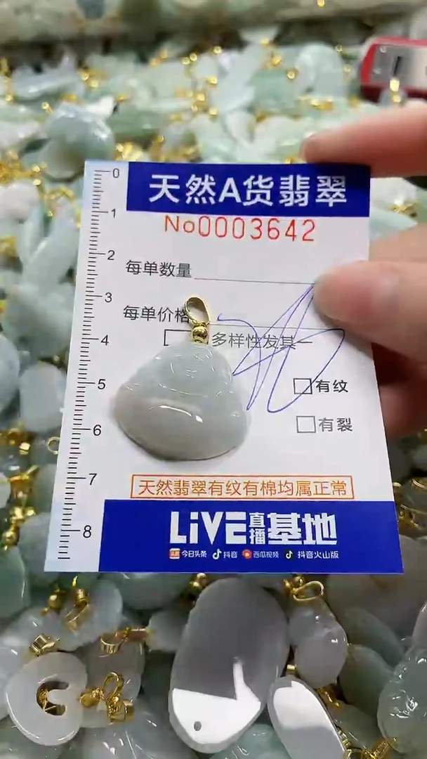 颈饰未镶嵌翡翠天然A货翡翠