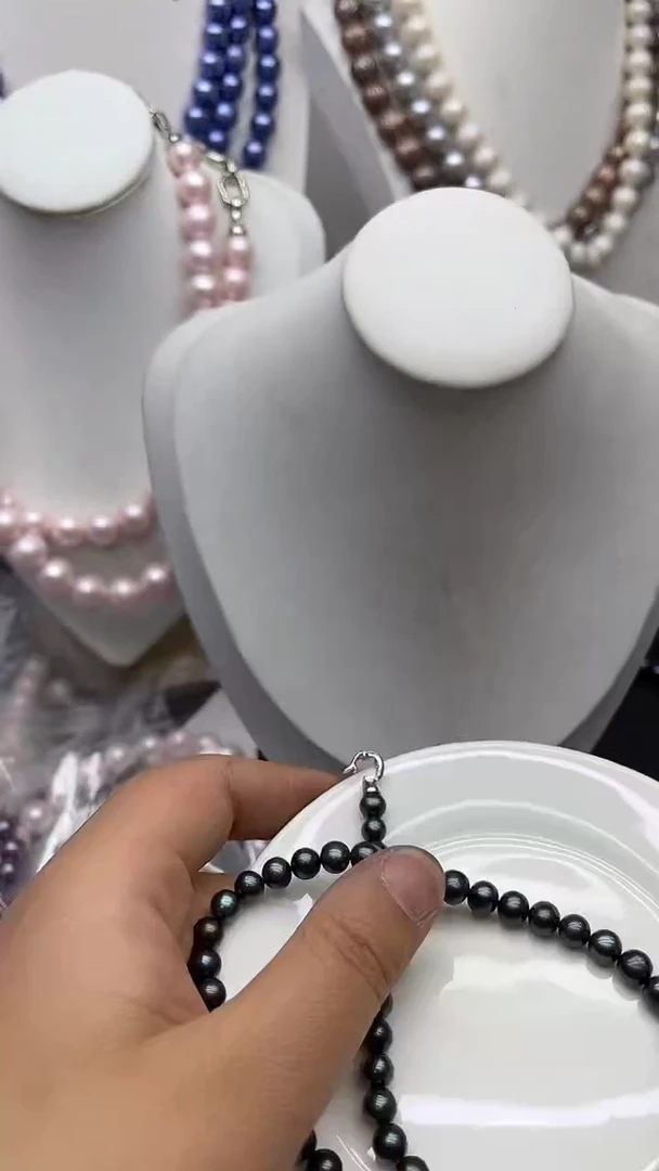 淡水珍珠未镶嵌颈饰1