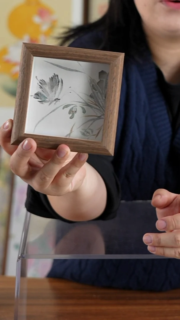 书法12*12   +墨兰