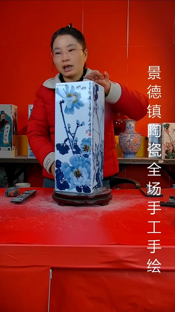 摆件陶瓷景德镇陶瓷 全场手工手绘