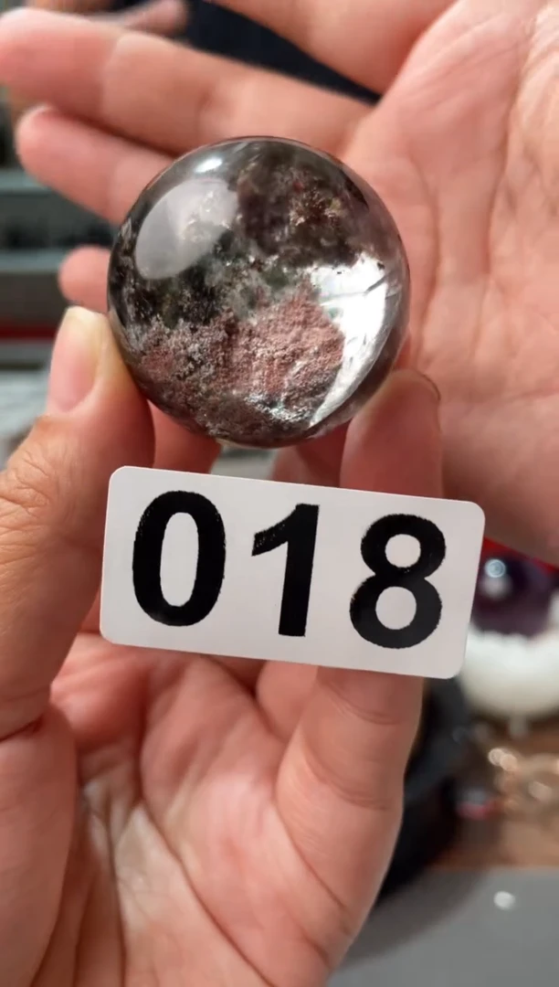 未镶嵌大型摆件（非配饰）水晶幽灵球018