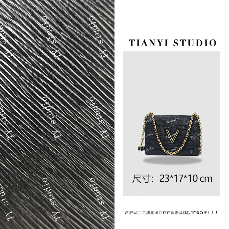 【TY】RC-25598-黑色 轻奢高级单肩斜跨韩版链条女包包