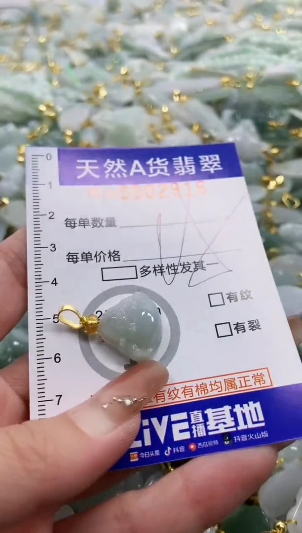 颈饰未镶嵌翡翠天然A货翡翠