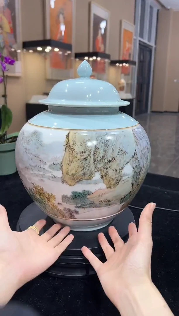 瓶瓷崔景哲-瓷器-A小-秋林逸居