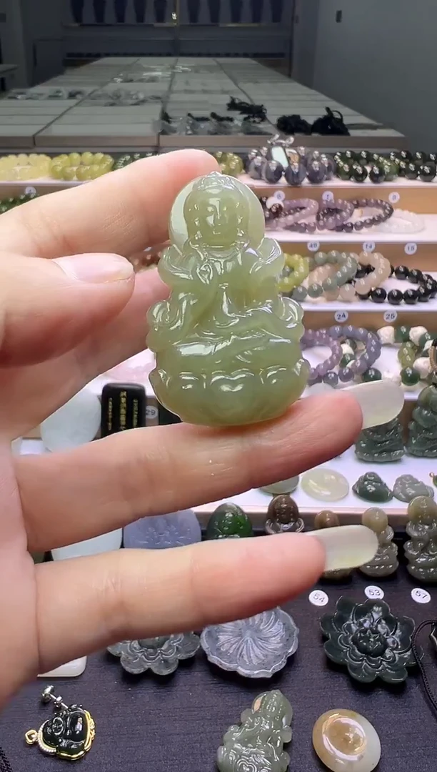 颈饰未镶嵌和田玉218号链接