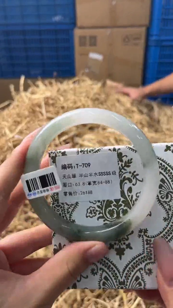 未镶嵌手镯石英质玉T-709