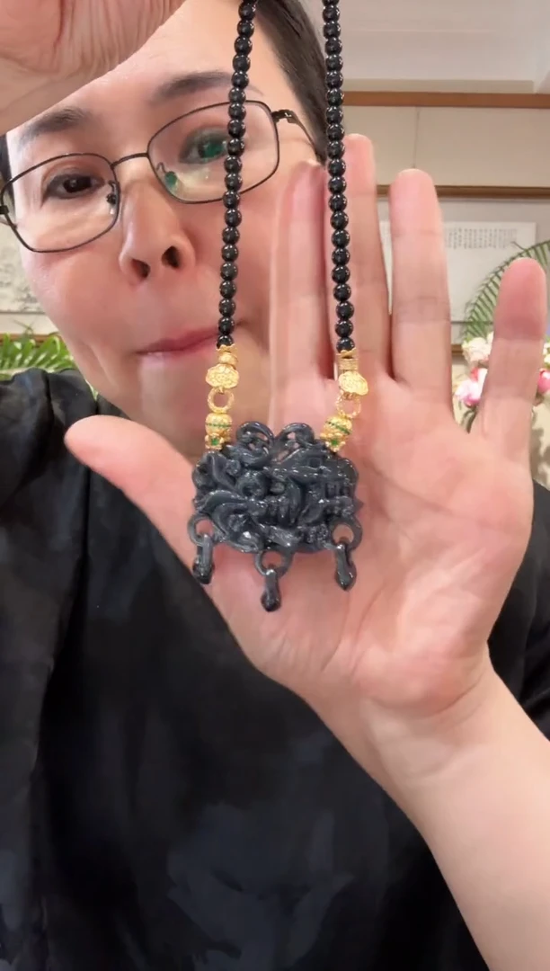 【闪购商品】翡翠颈饰未镶嵌国风