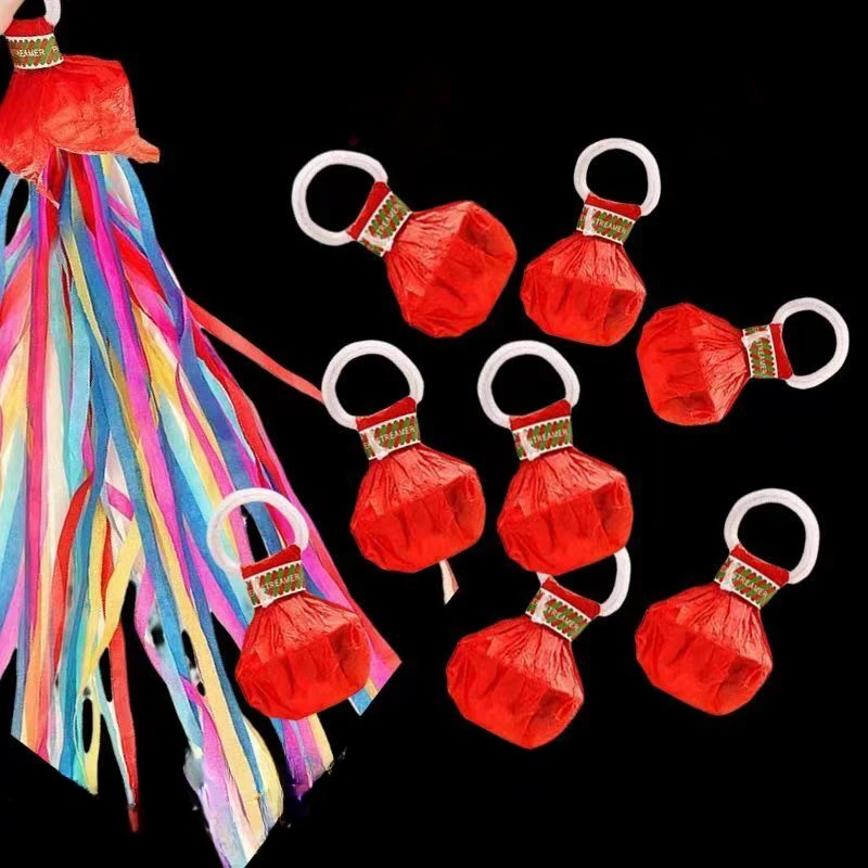 手抛彩带结婚彩花喷筒婚礼喷花筒庆祝拉炮喷花生日礼花道具礼花